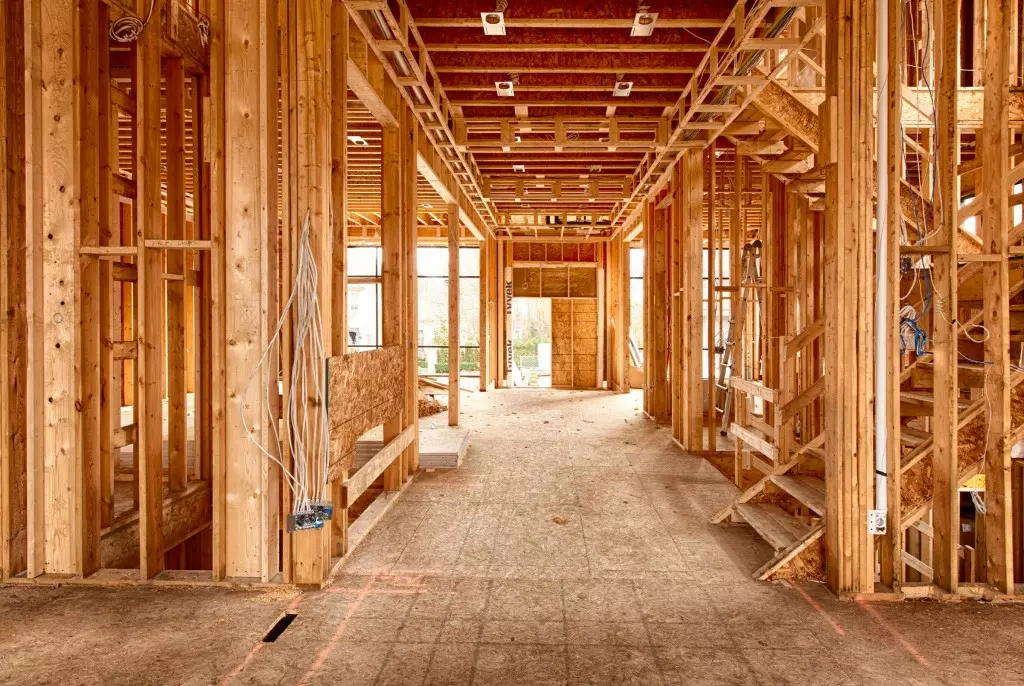 Structural remodel with updated framing